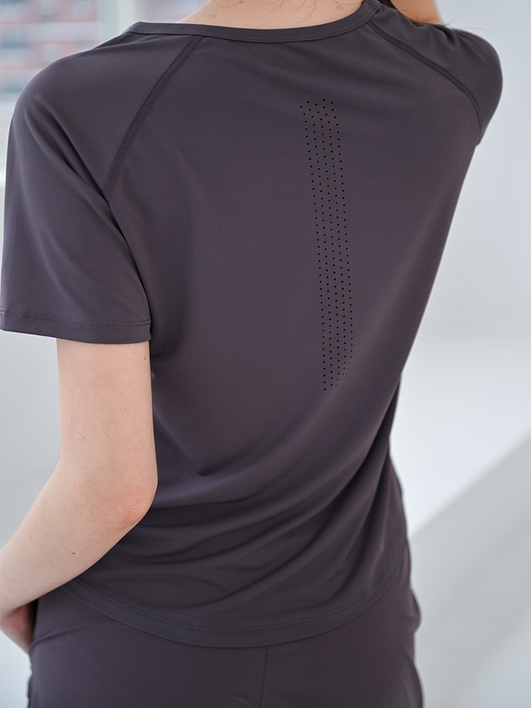 Pilates Yoga Morning - Breathable Thin Yoga T-Shirt for Women