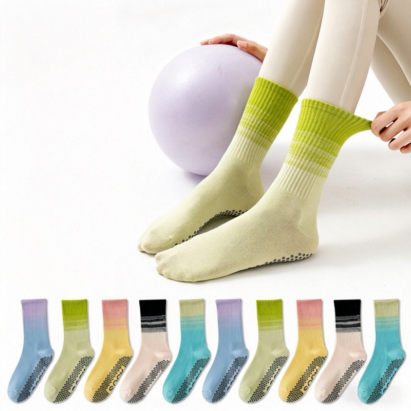 Pilates & Yoga Tina Fehrenbach - Dreamlikelin 1 Pair Women's Mid-Calf Yoga