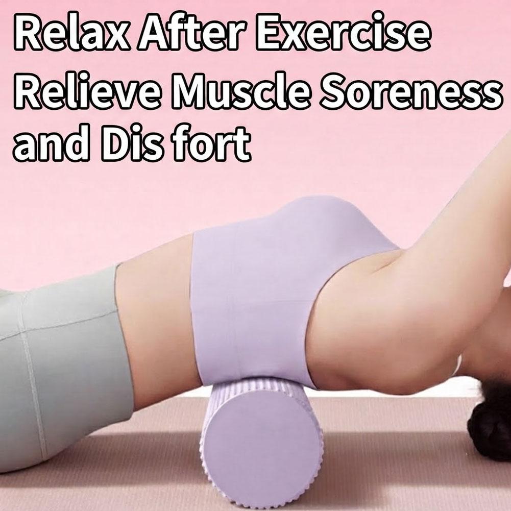 Pilates Yoga Ball - Yoga Foam Roller EVA High Density
