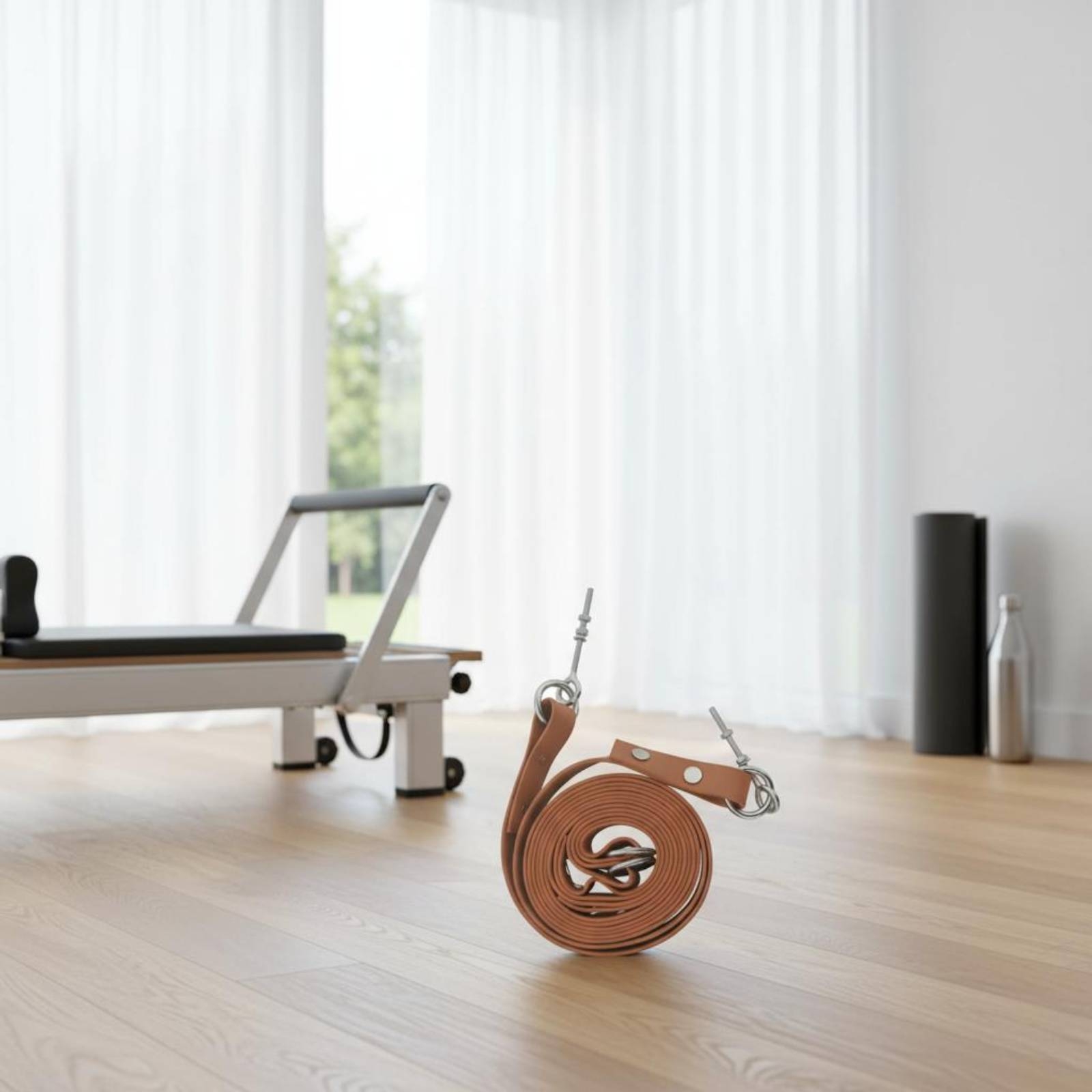 Pilates & Yoga Tina Fehrenbach - Reformer Double Loop Strap Comfortable Pilates