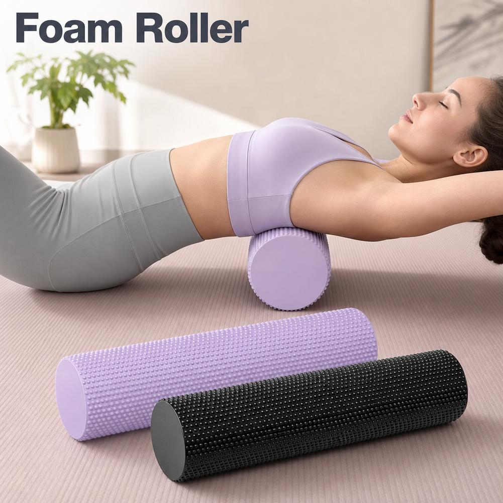 Pilates Yoga Ball - EVA Yoga Foam Roller High Density