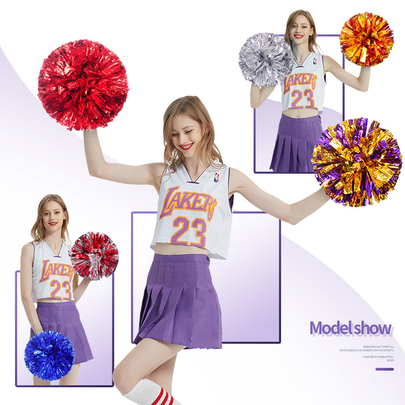 Pilates Yoga Ball - 10pcs Cheerleading gymnastics flower ball cheer