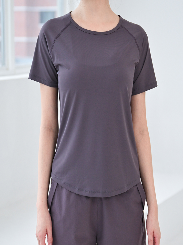 Breathable Thin Yoga T-Shirt f - Pilates Yoga Morning ulasan dan harga