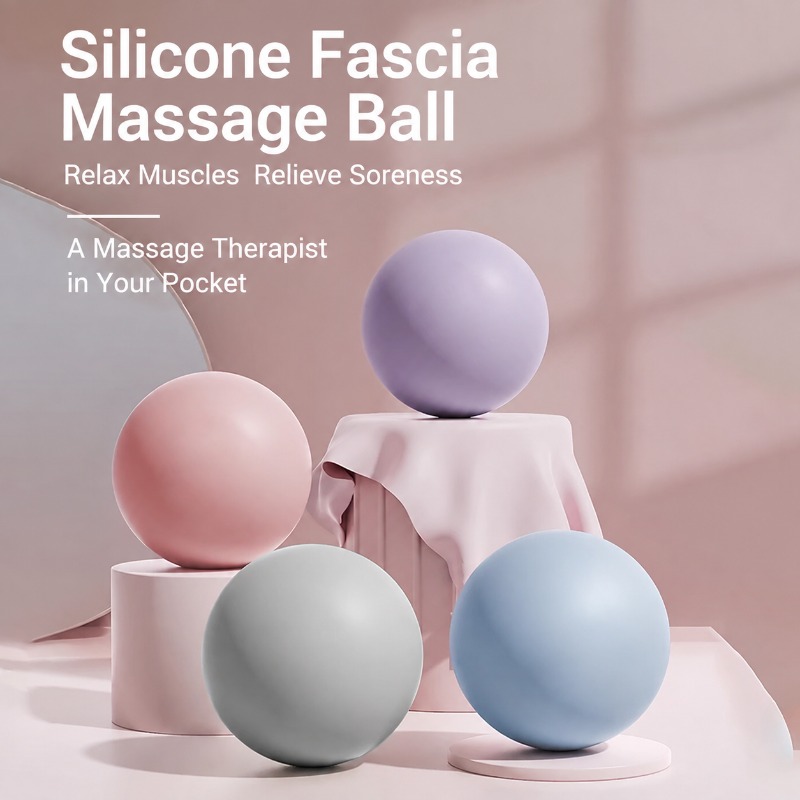Silicone Fitness Fascia Ball S - Pilates Yoga Ball ulasan dan harga