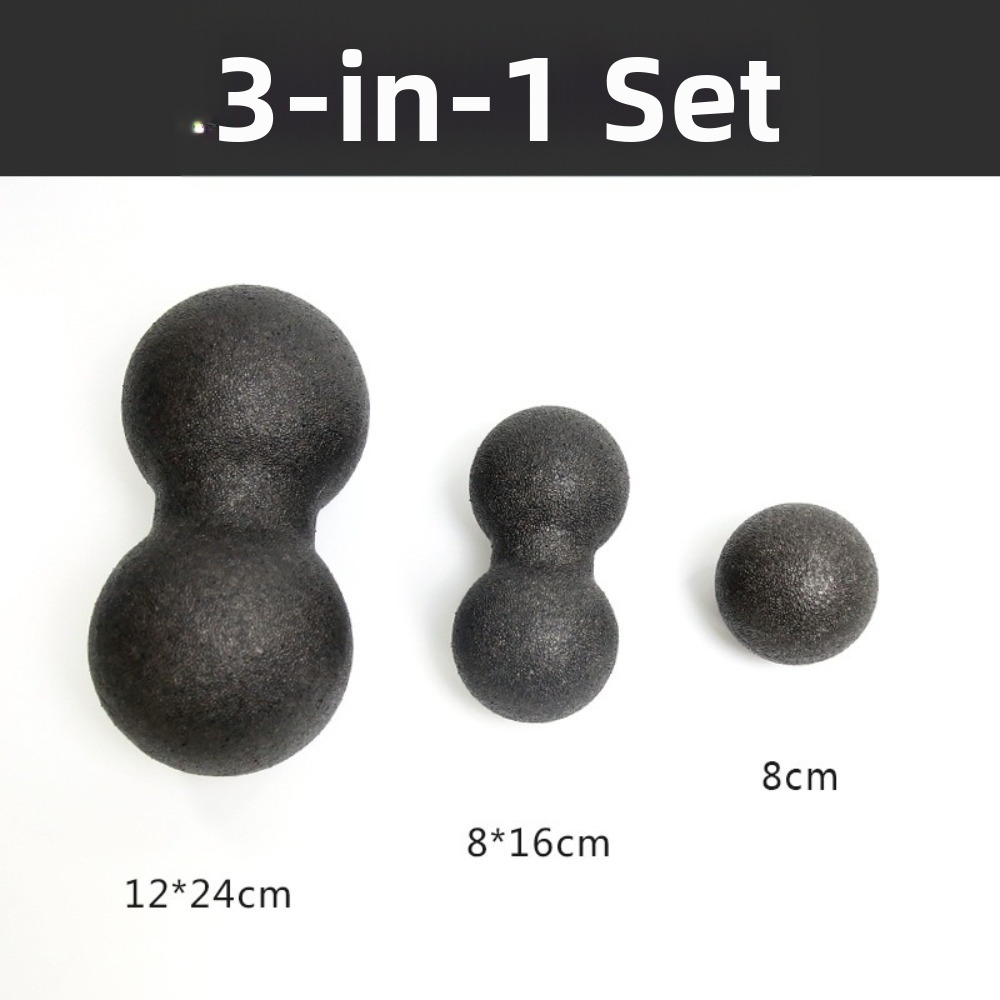 Double Lacrosse Peanut Massage - Acupressure Ball Set ulasan dan harga