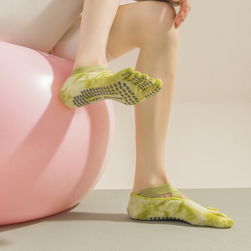 Women Five Toe Socks Women Bac - Pilates Yoga &A ulasan dan harga