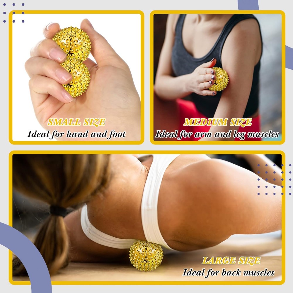 6Pcs/Set Magnetic Massage Ball - Acupressure Ball Set ulasan dan harga