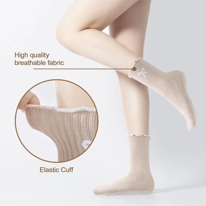 Professional Yoga Socks, Cotto - Pilates & Yoga Tina Fehrenbach ulasan dan harga