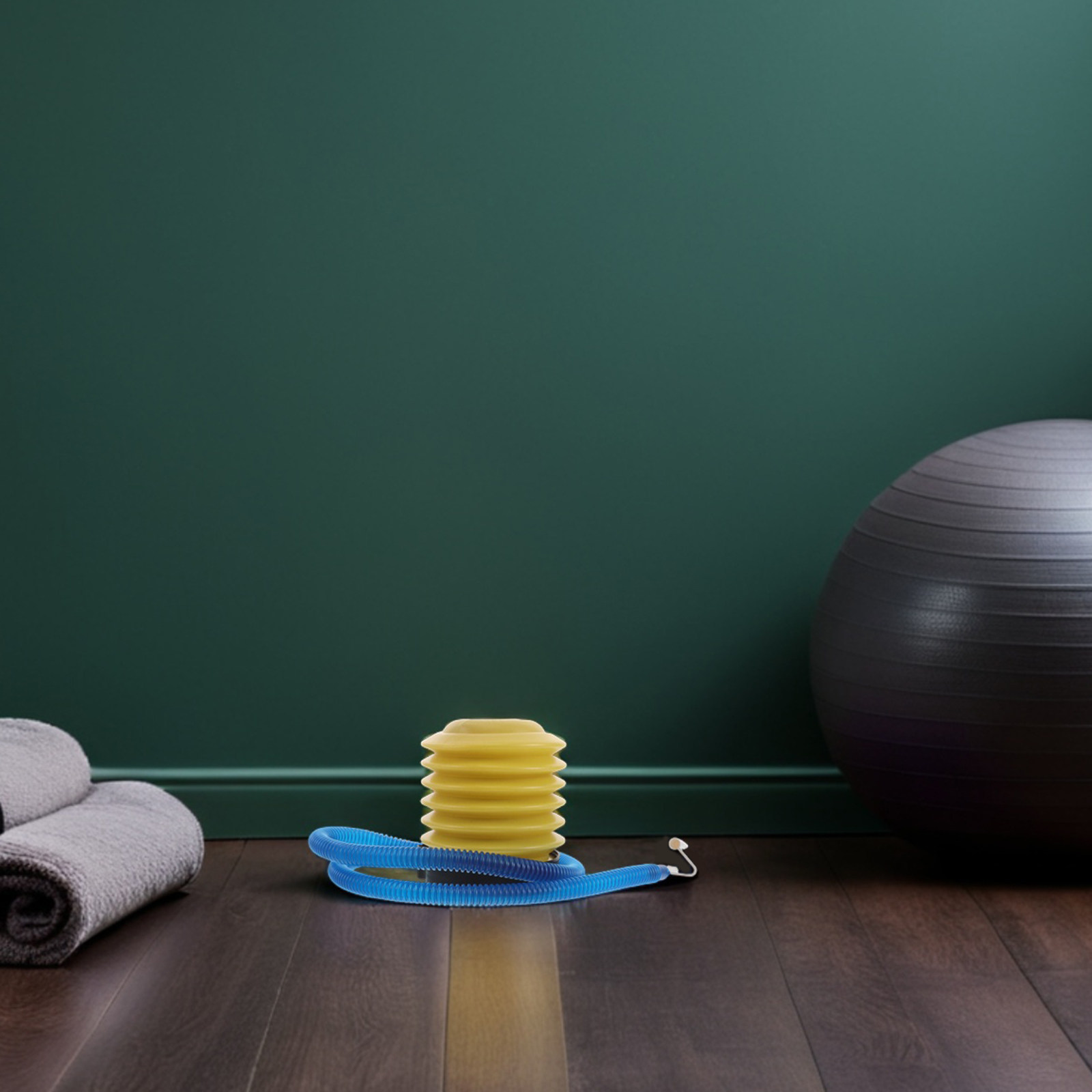 1Set Yoga Ball Pump Manual Foo - Pilates Yoga &A ulasan dan harga
