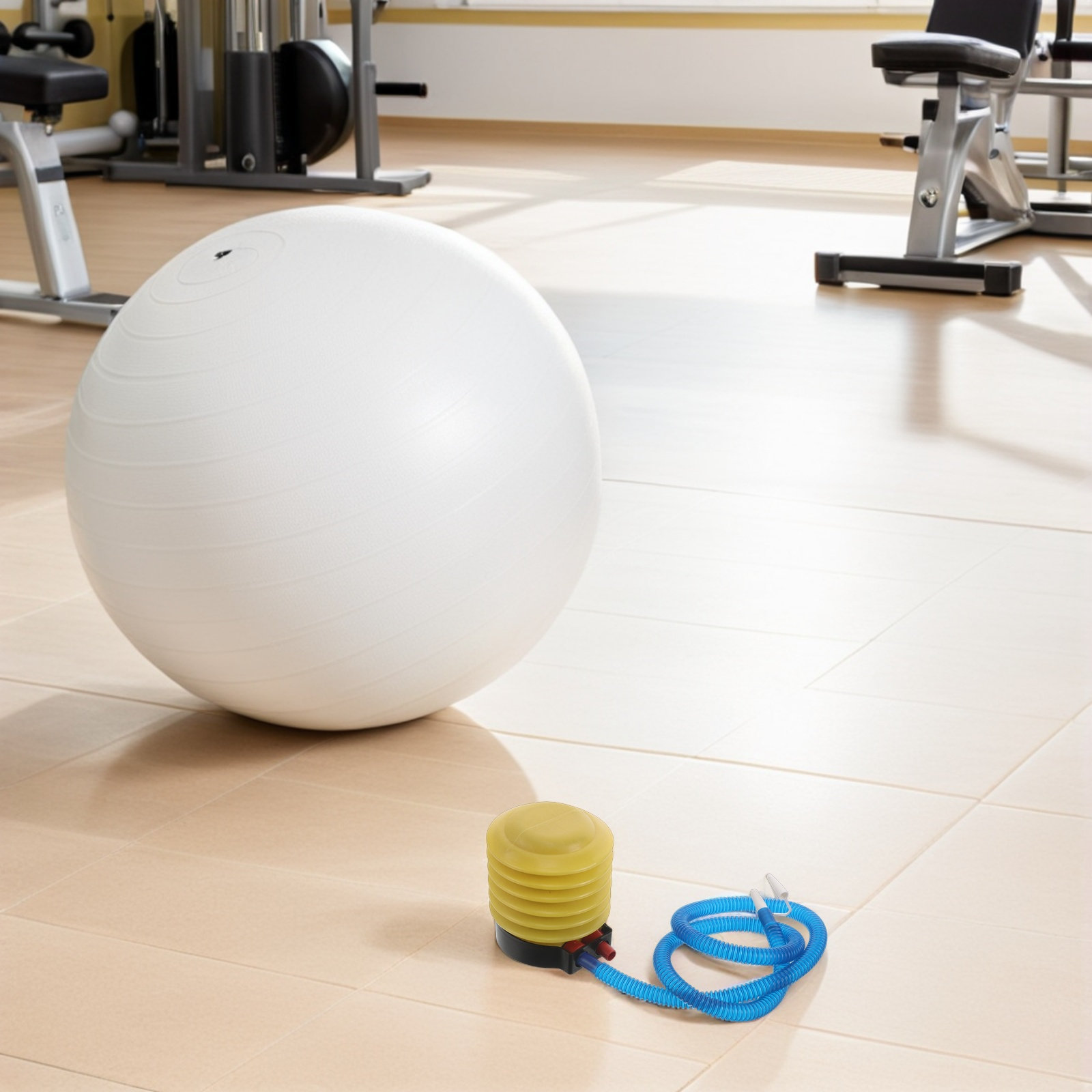 1Set Yoga Ball Pump Manual Foo - Pilates Yoga &A ulasan dan harga