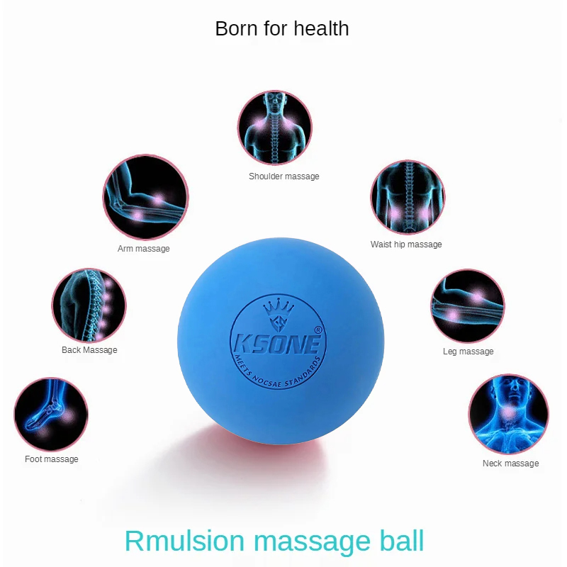 Rubber Fascia Massage Ball Yog - Pilates Yoga Ball ulasan dan harga