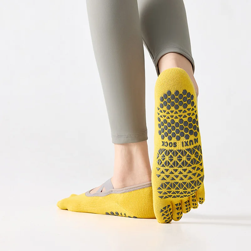 5/10 Pairs Women's Cotton Yoga - Pilates Yoga &A ulasan dan harga