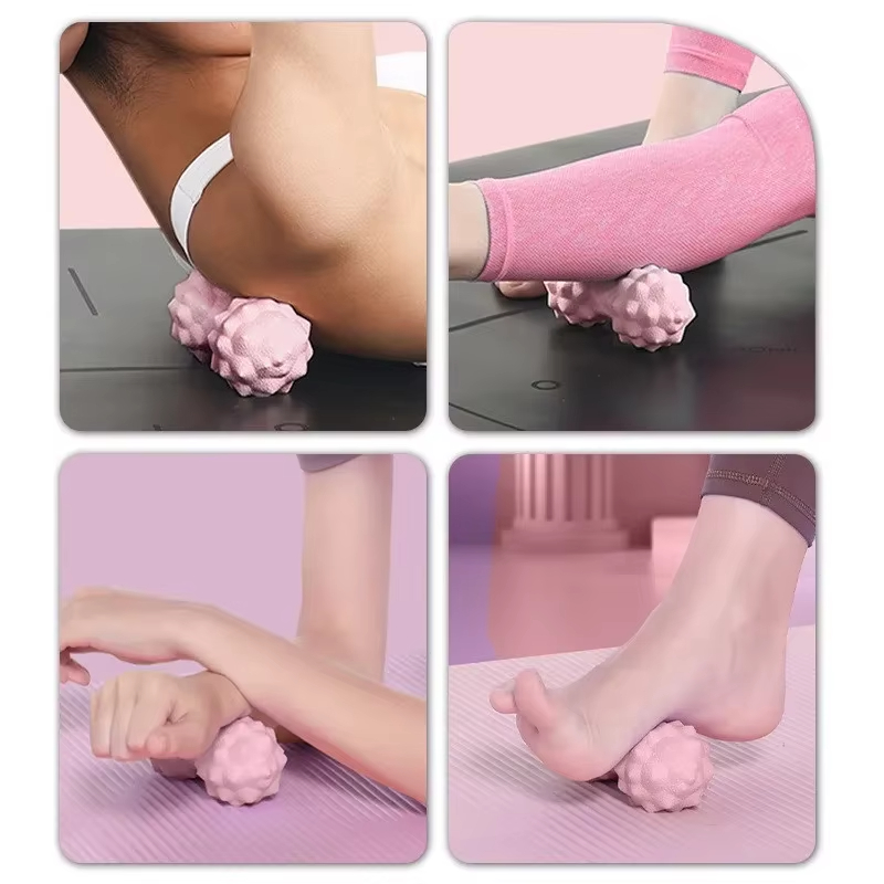 TPR Raised Point Fascia Massag - Pilates Yoga Ball ulasan dan harga