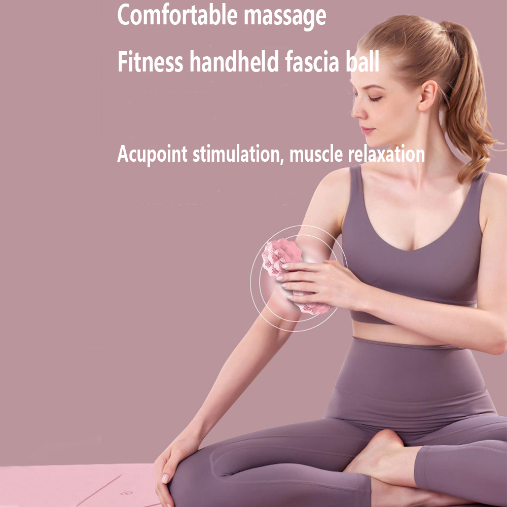 TPR Raised Point Fascia Massag - Pilates Yoga Ball ulasan dan harga