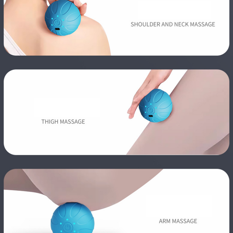 New Vibrating Massage Ball Han - Pilates Yoga Ball ulasan dan harga
