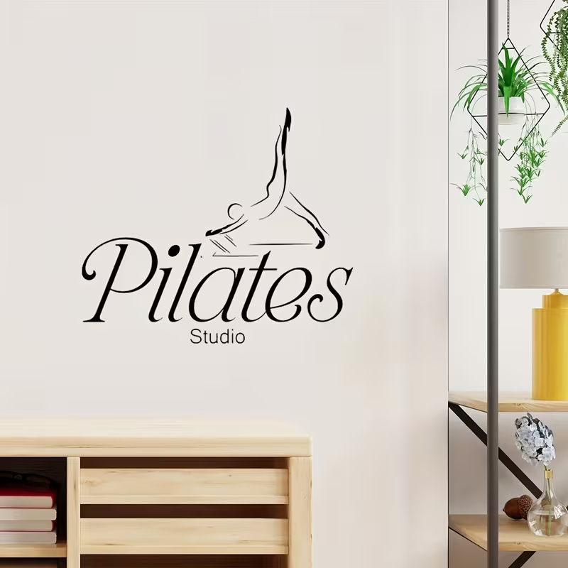 Pilates Studio Sticker Wall De - Pilates Yoga Quotes ulasan dan harga