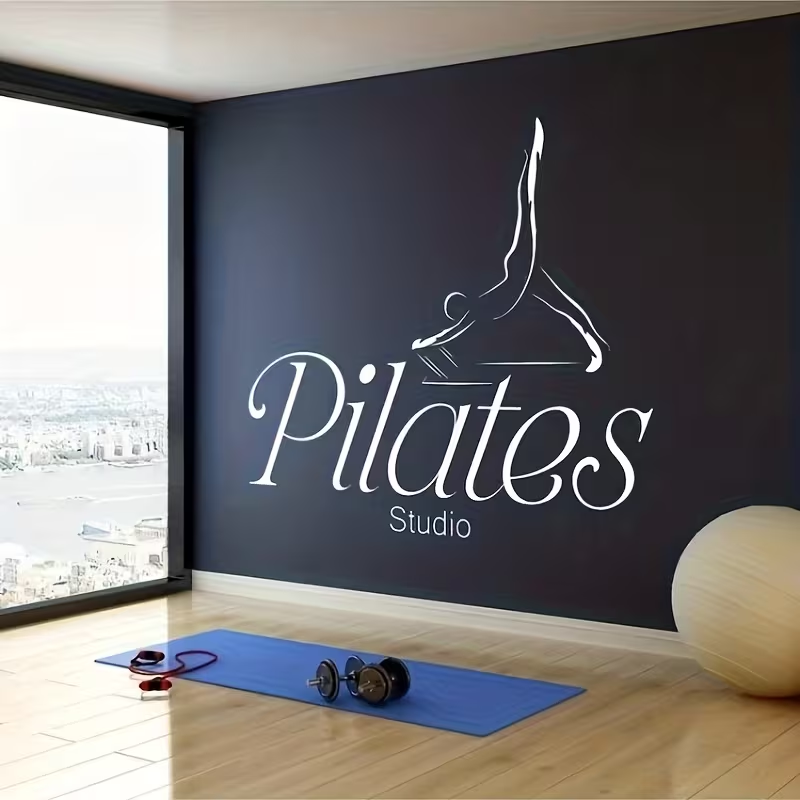 Pilates Studio Sticker Wall De - Pilates Yoga Quotes ulasan dan harga