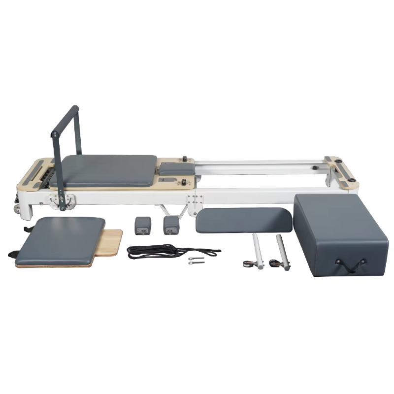 Portable Adjustable Aluminum A - Pilates Yoga Reformer ulasan dan harga
