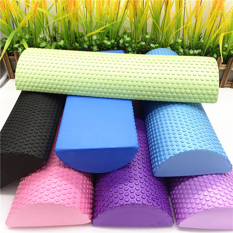 30/45cm Half Round EVA Massage - Pilates Yoga Equipment ulasan dan harga