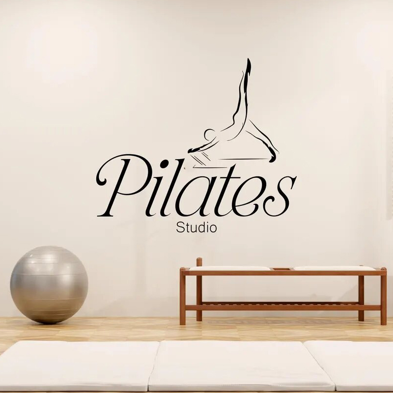 Pilates Studio Sticker Wall De - Pilates Yoga Quotes ulasan dan harga
