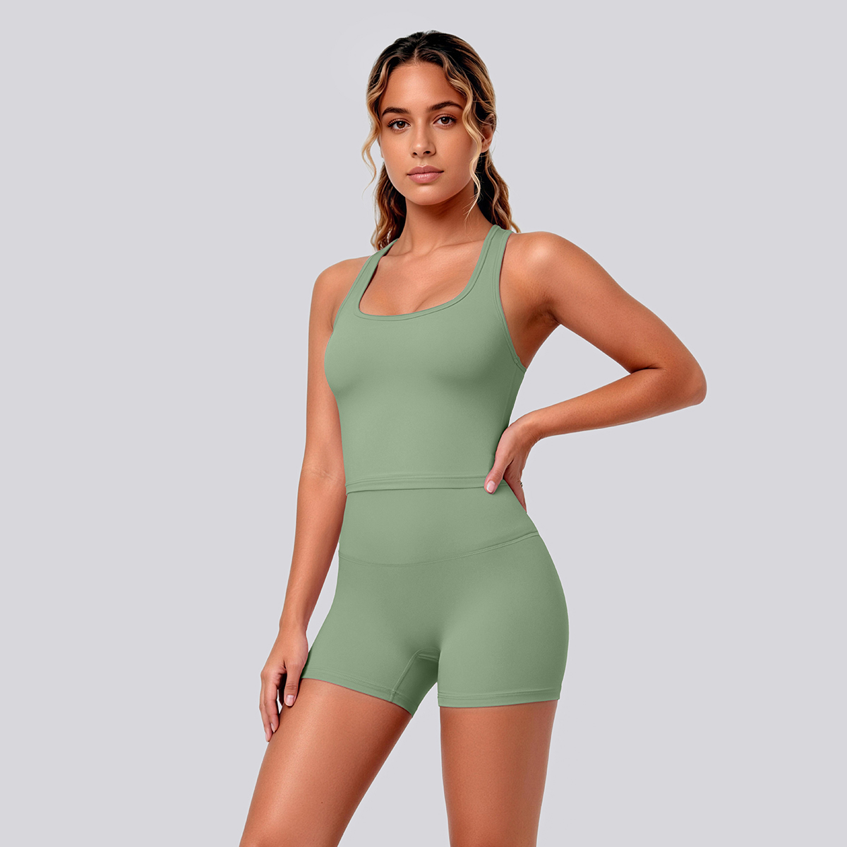 2PCS Woman Yoga Set Breathable - Pilates Yoga Set ulasan dan harga
