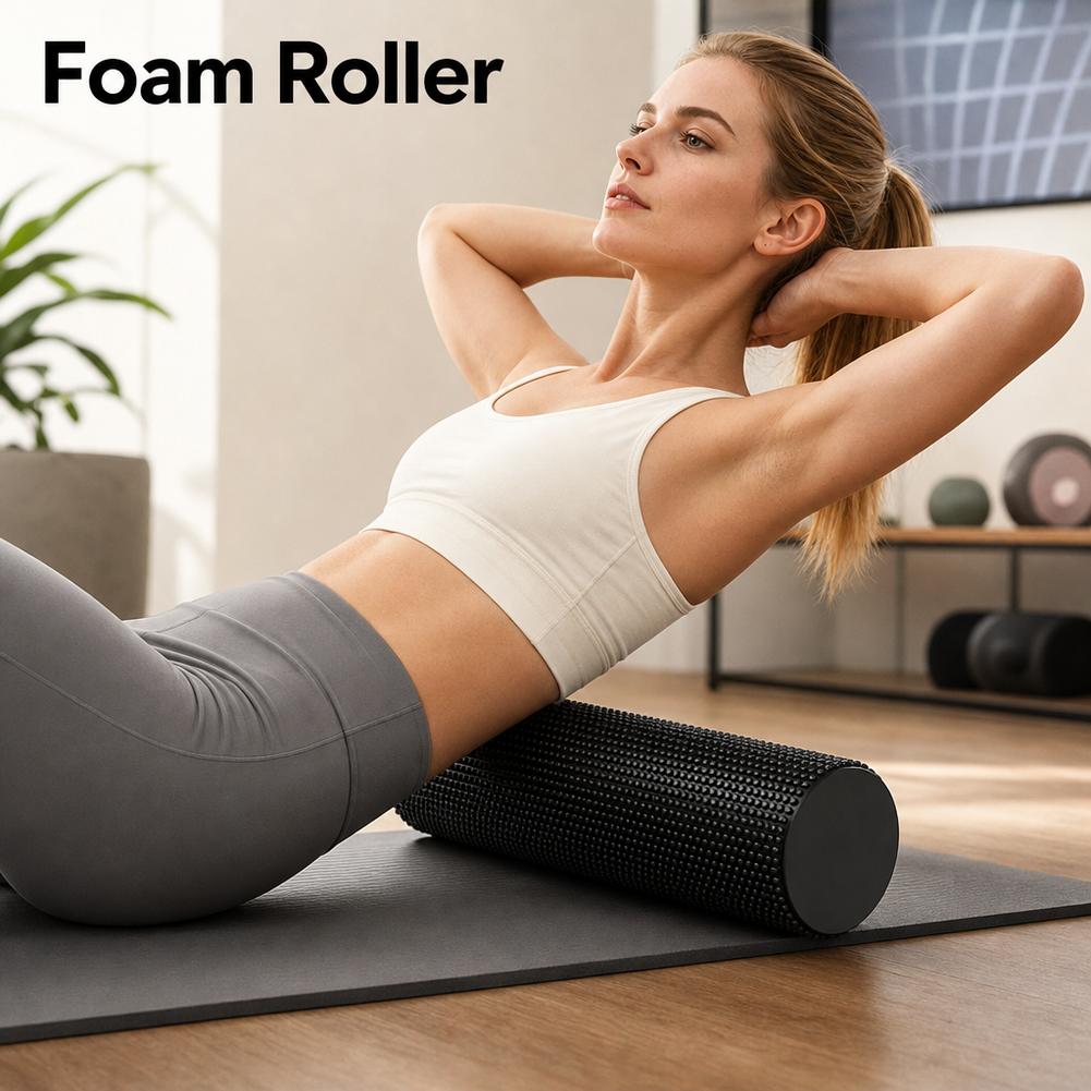 EVA Yoga Foam Roller High Dens - Pilates Yoga Ball ulasan dan harga