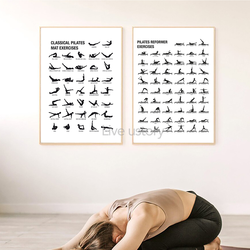 Frameless Pilates Workout Char - Pilates Yoga &A ulasan dan harga
